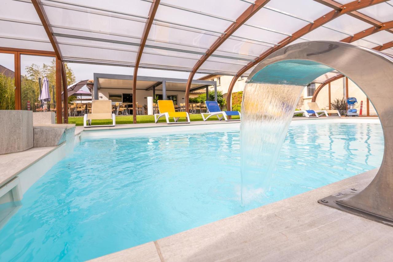 Logis Hotel Restaurant Le Clos Fleuri كاستيلنوداري المظهر الخارجي الصورة