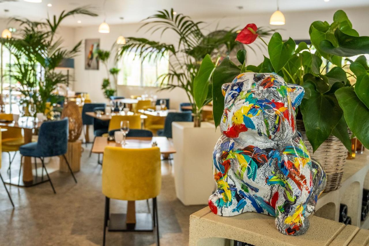 Logis Hotel Restaurant Le Clos Fleuri كاستيلنوداري المظهر الخارجي الصورة